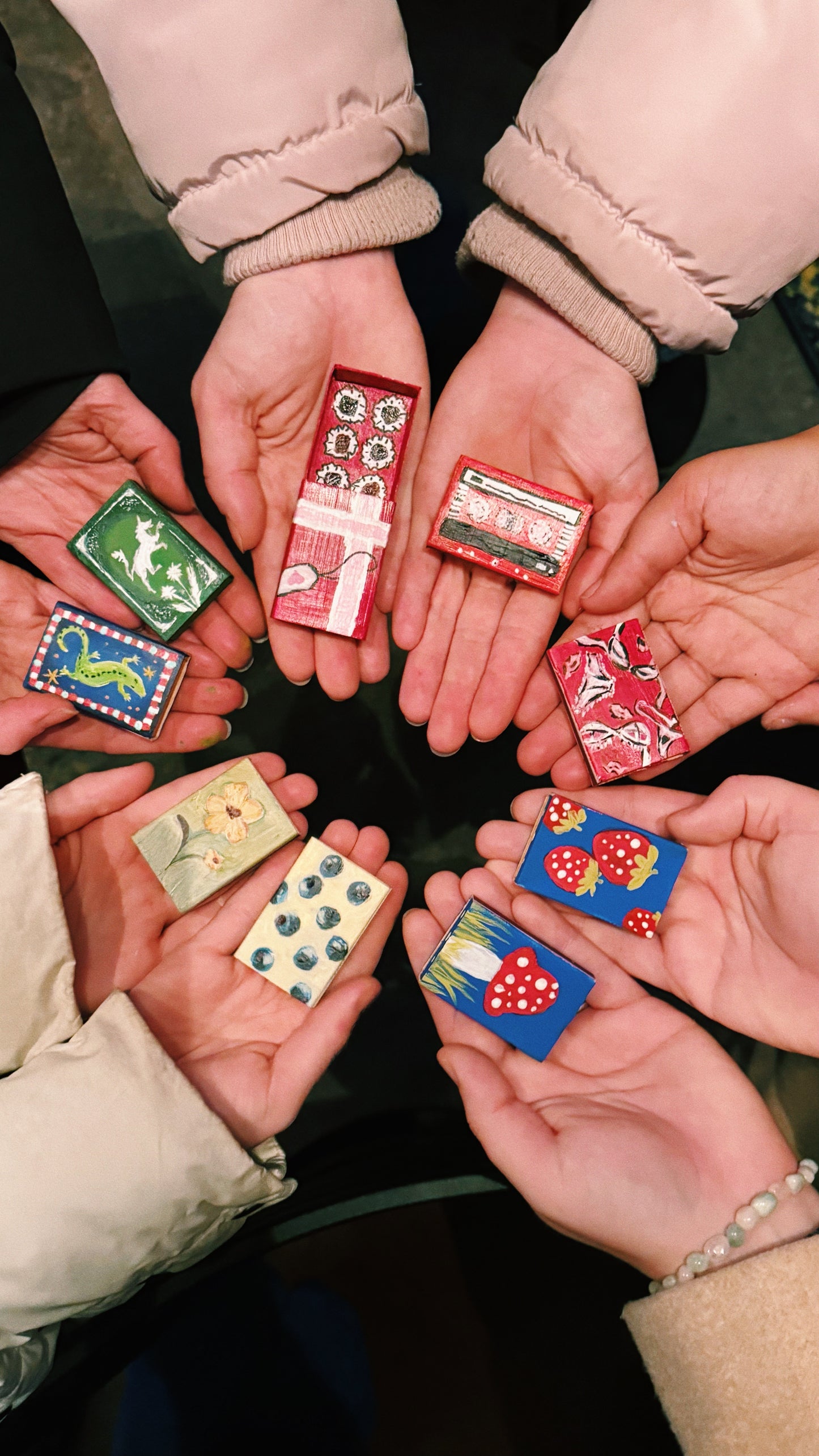 Matchbox Painting Party