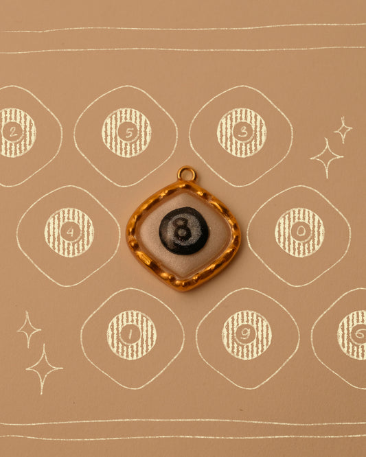 8-Ball Pendant Charms