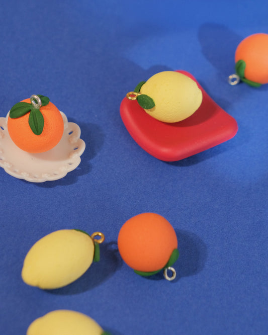 Orange Fruit Charm