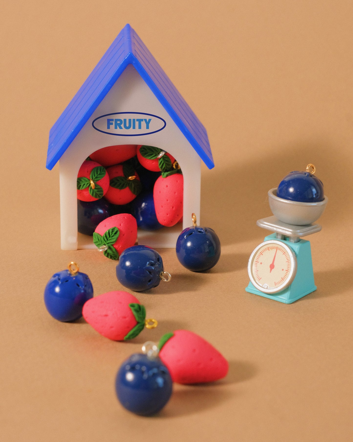 Strawberry Fruit Charm