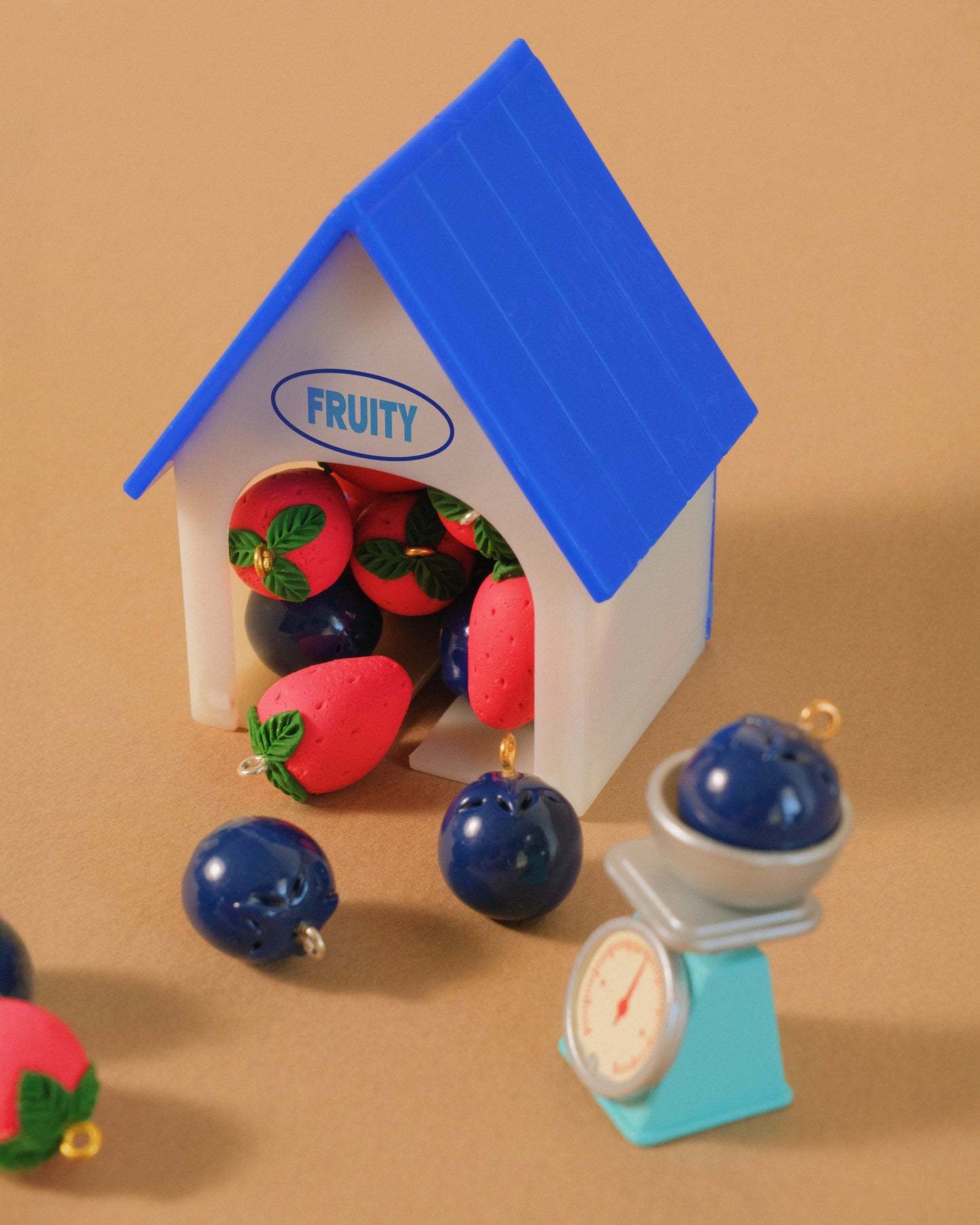 Blueberry Fruit Charm