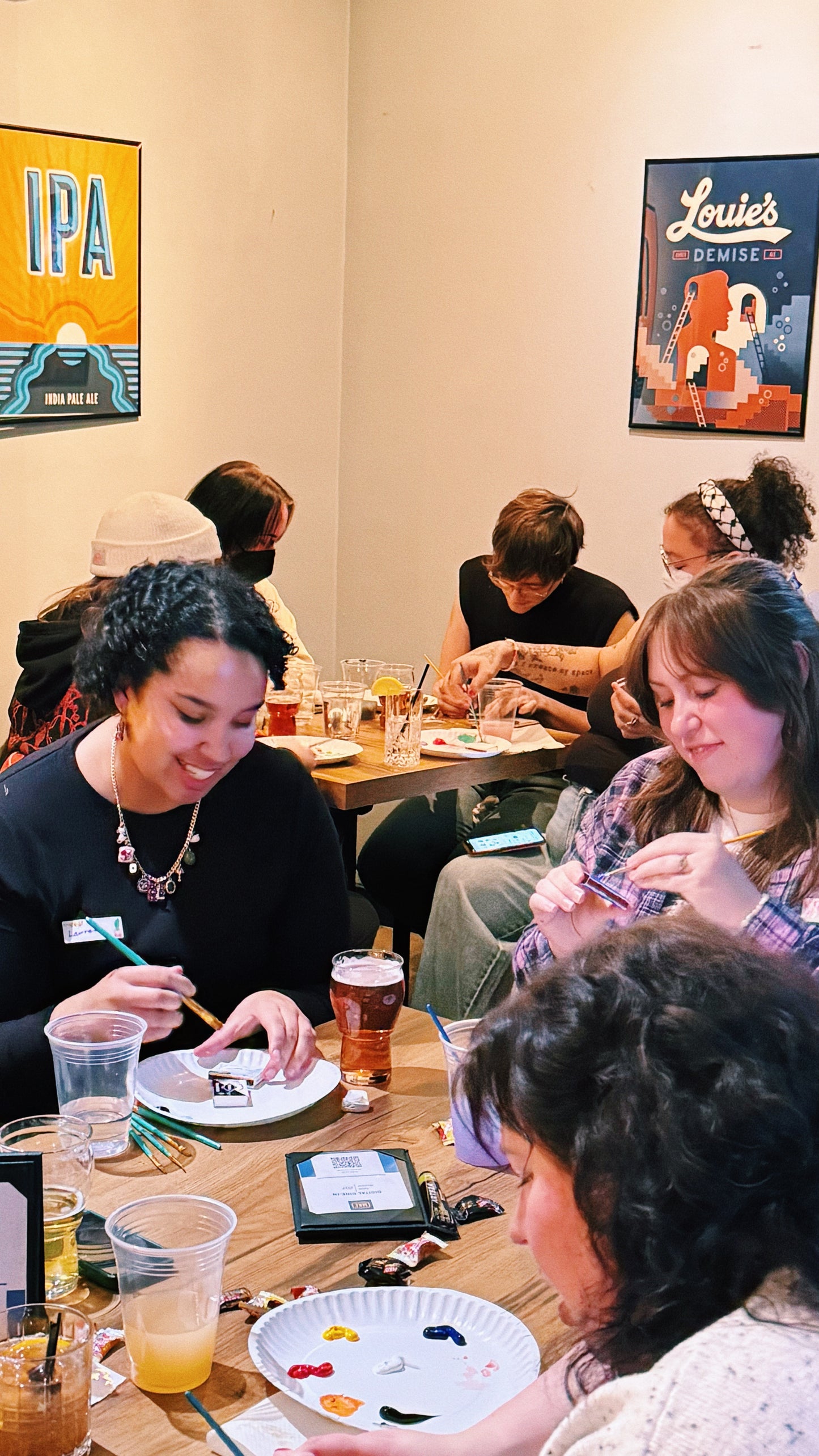 Matchbox Painting Party