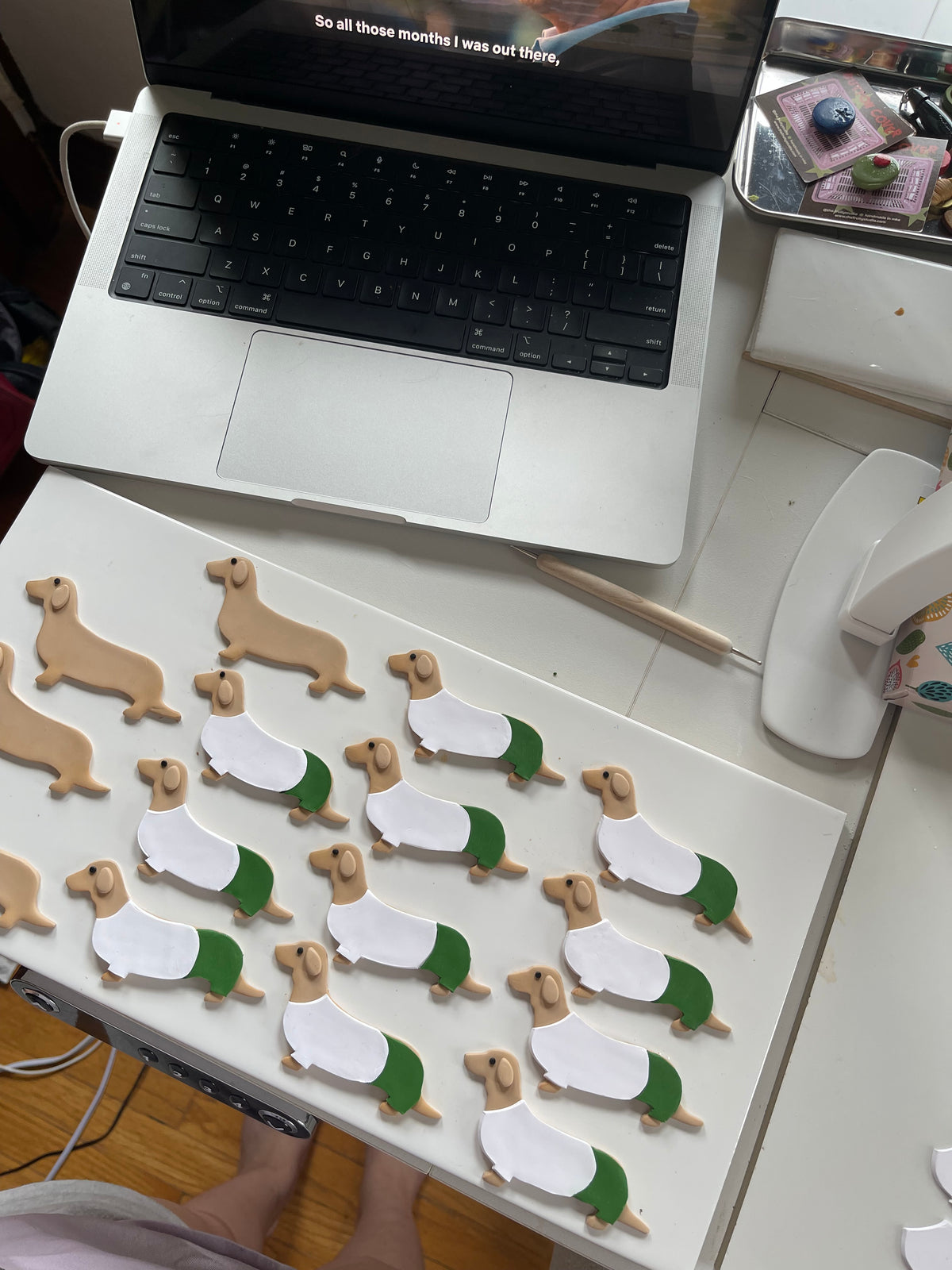 Brewers' Sausage Race Wieners Magnets