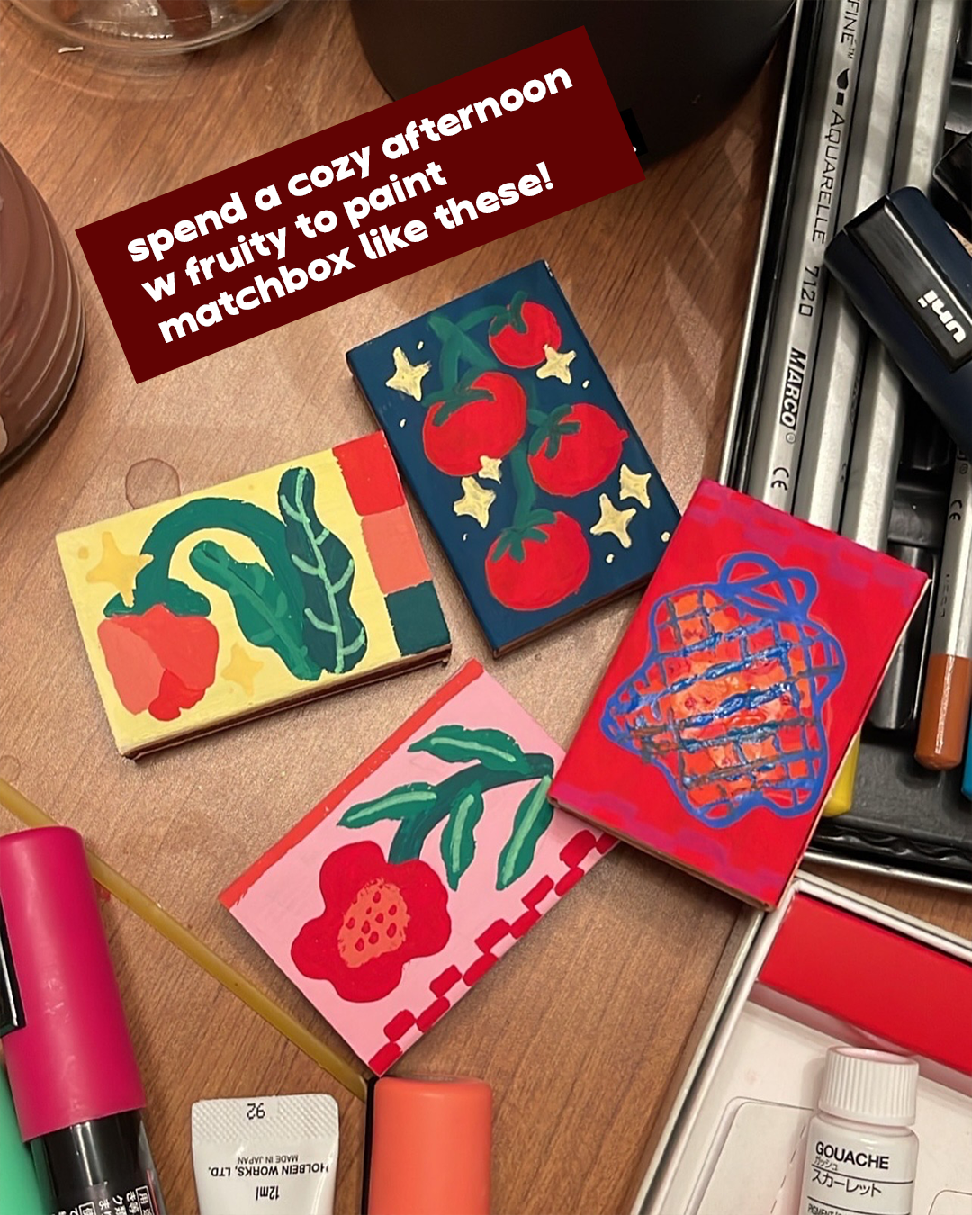 Matchbox Painting Party