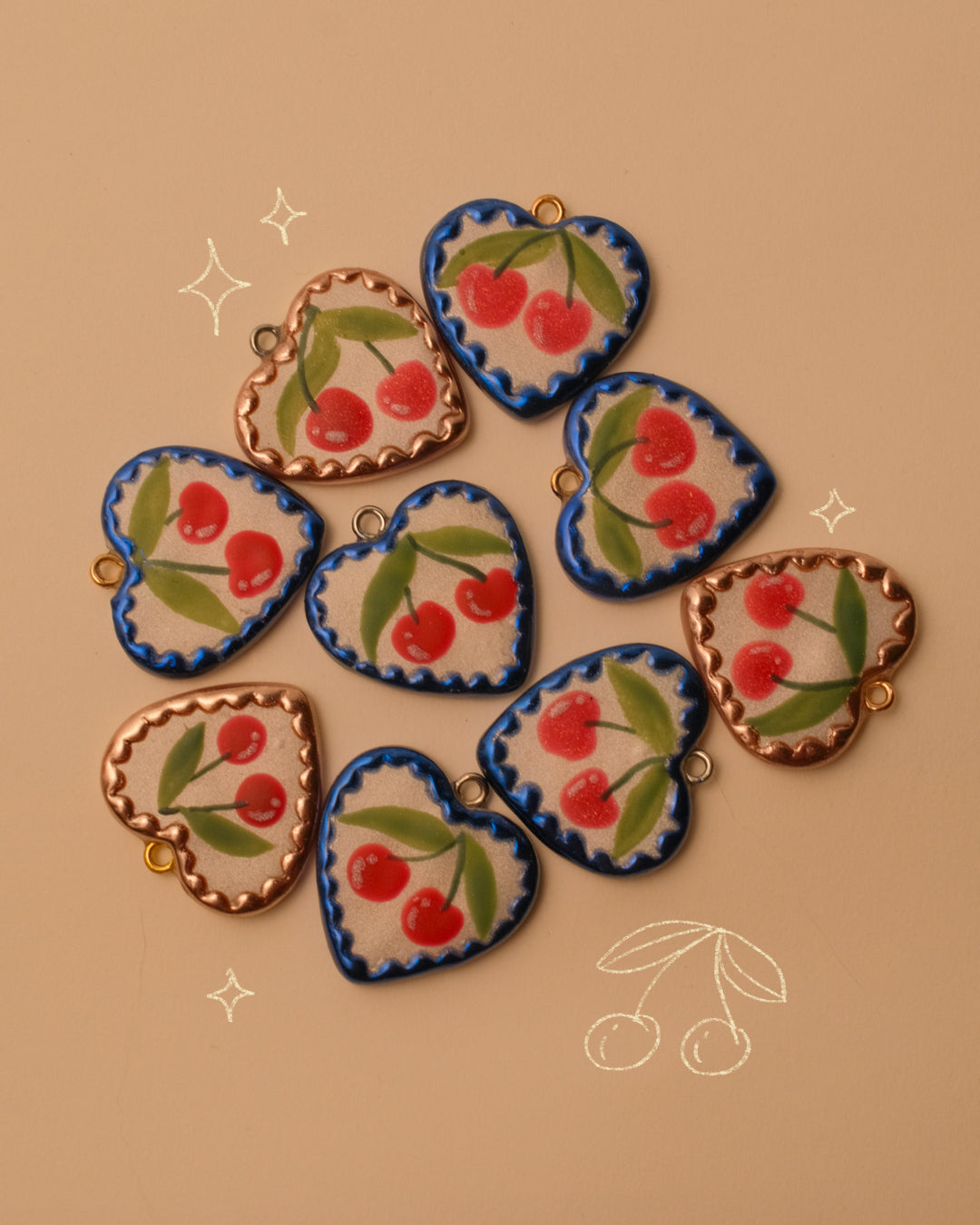 Cherry Pendant Charm