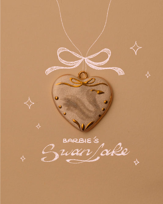 White Swan Pendant Charm