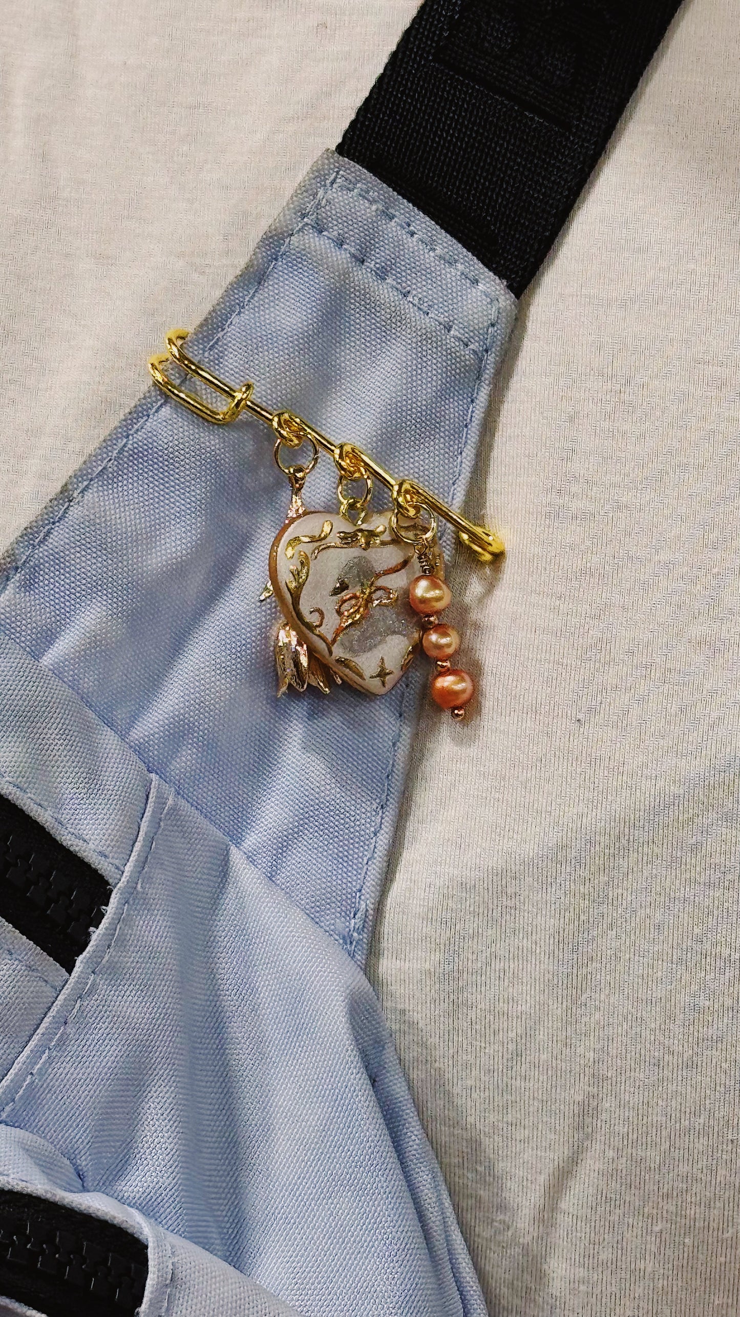 White Swan Pendant Charm