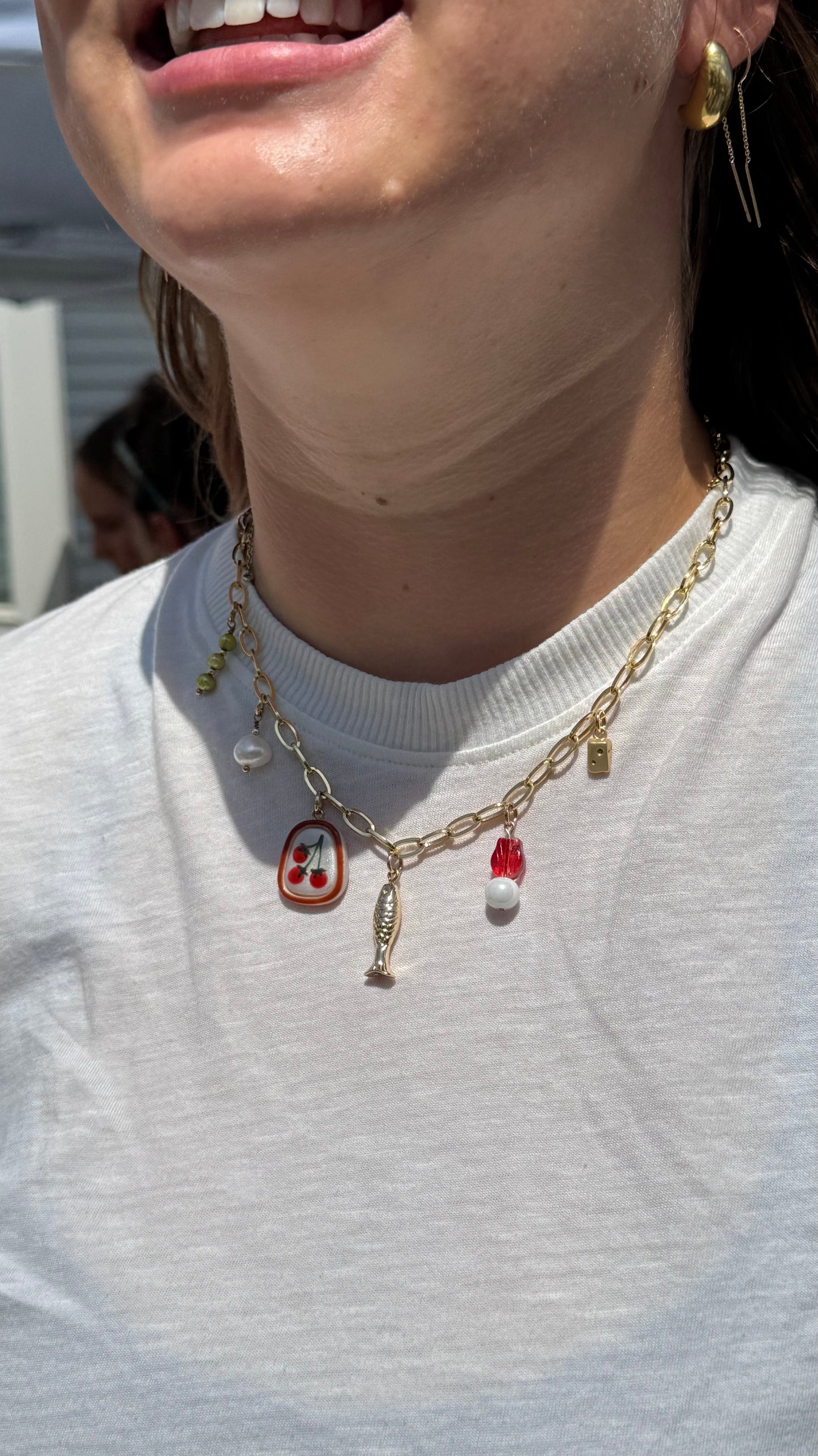Tomato Pendant Charm