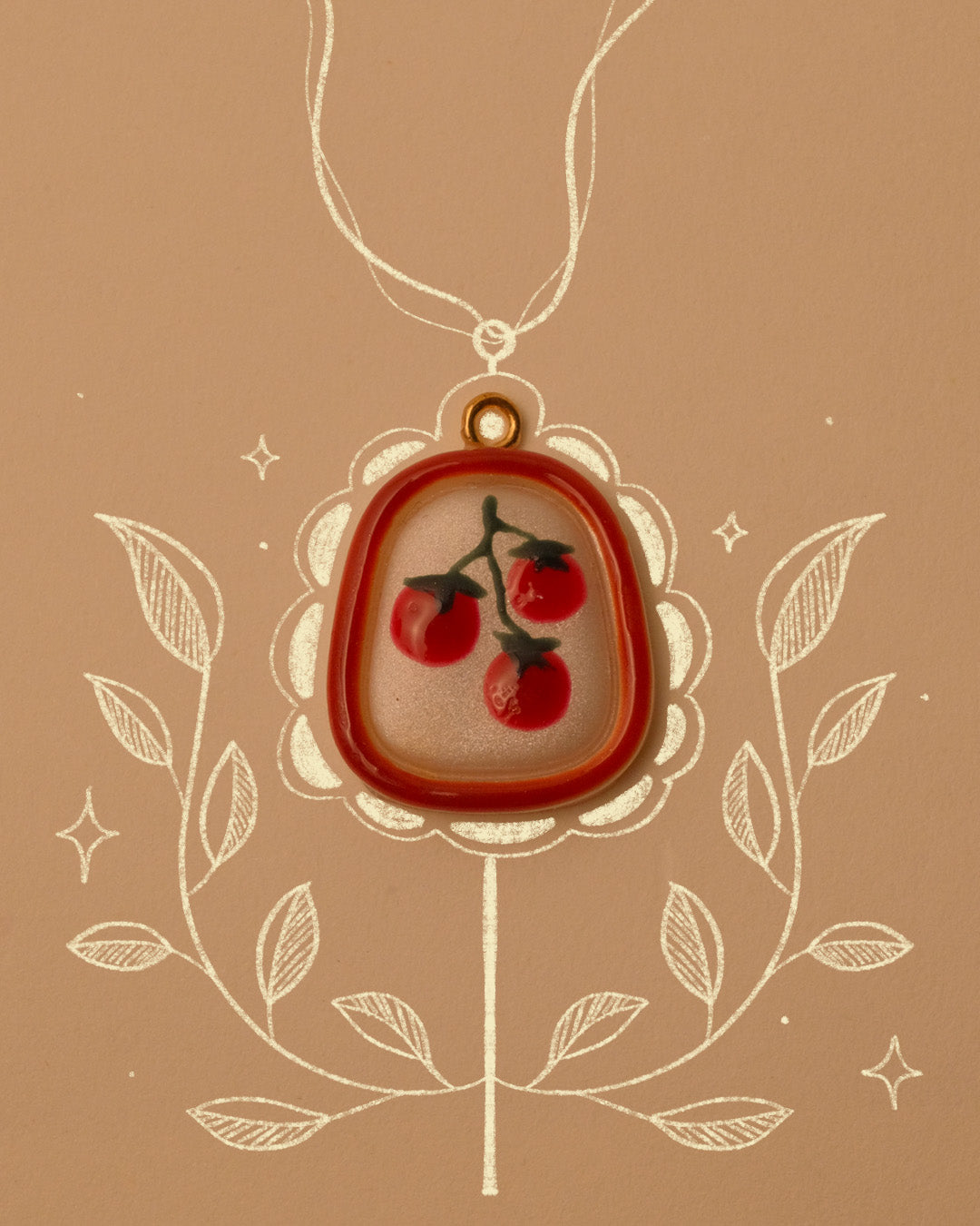 Tomato Pendant Charm