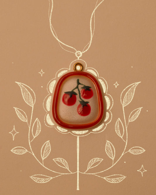 Tomato Pendant Charm